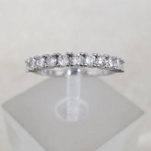 18k Over Sterling 1ct TW Band